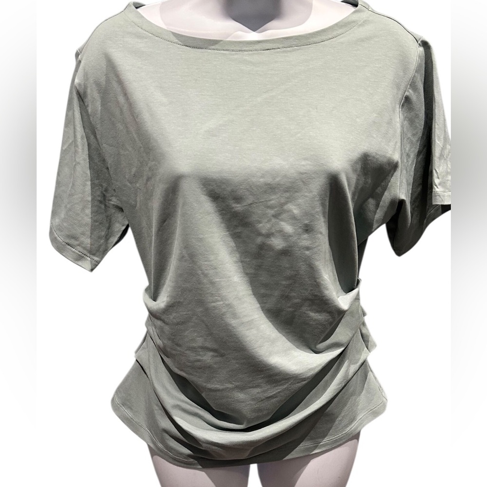 Ann Taylor Factory Light Blue Silver Top Size Small New with Tag